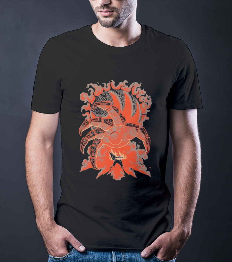 Okami Everlasting Darkness Fire Spirit And Flames T-Shirt