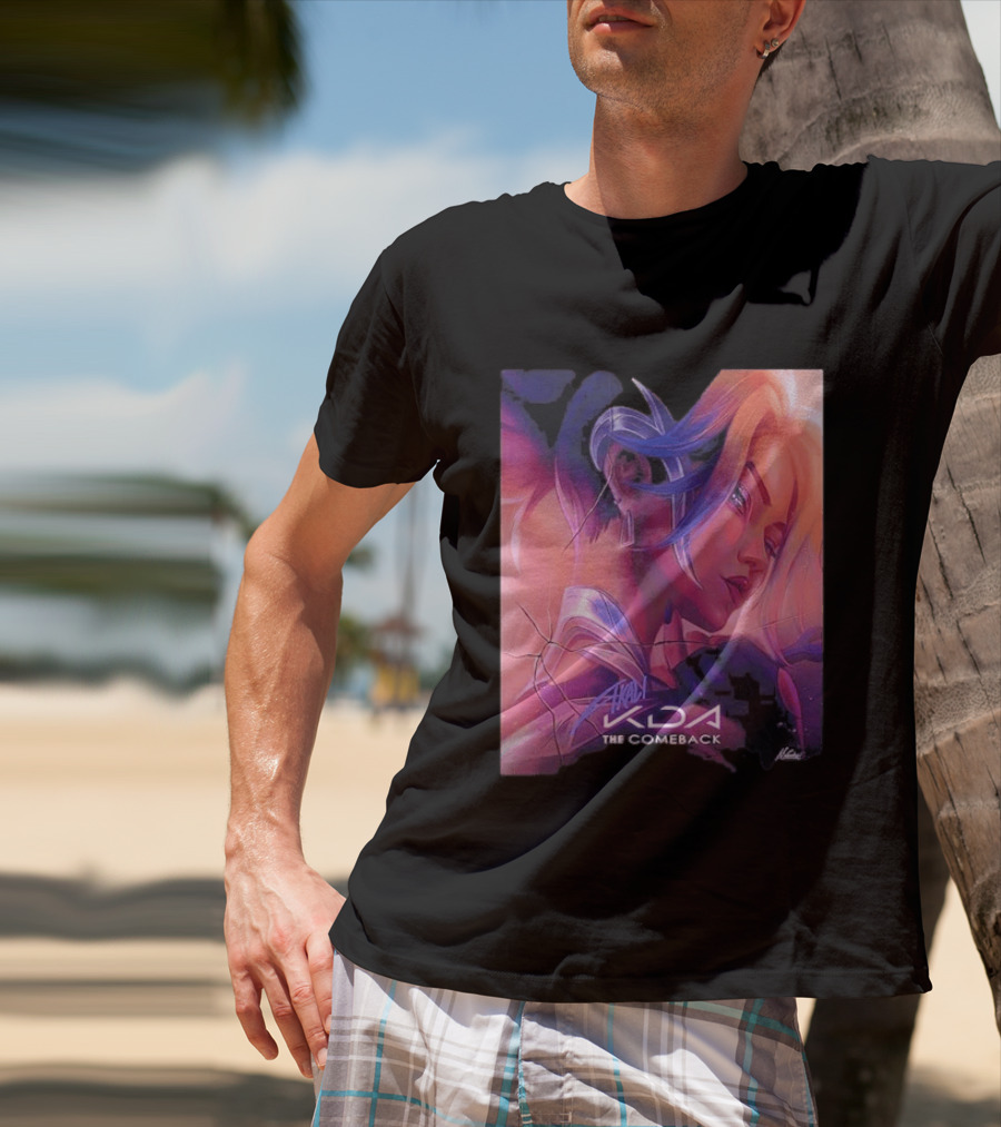 Akali KDA The Comeback Arcane League Of Legends Nikkotari T-Shirt