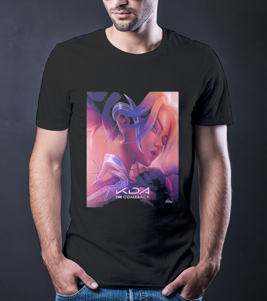 Akali KDA The Comeback Arcane League Of Legends Nikkotari T-Shirt
