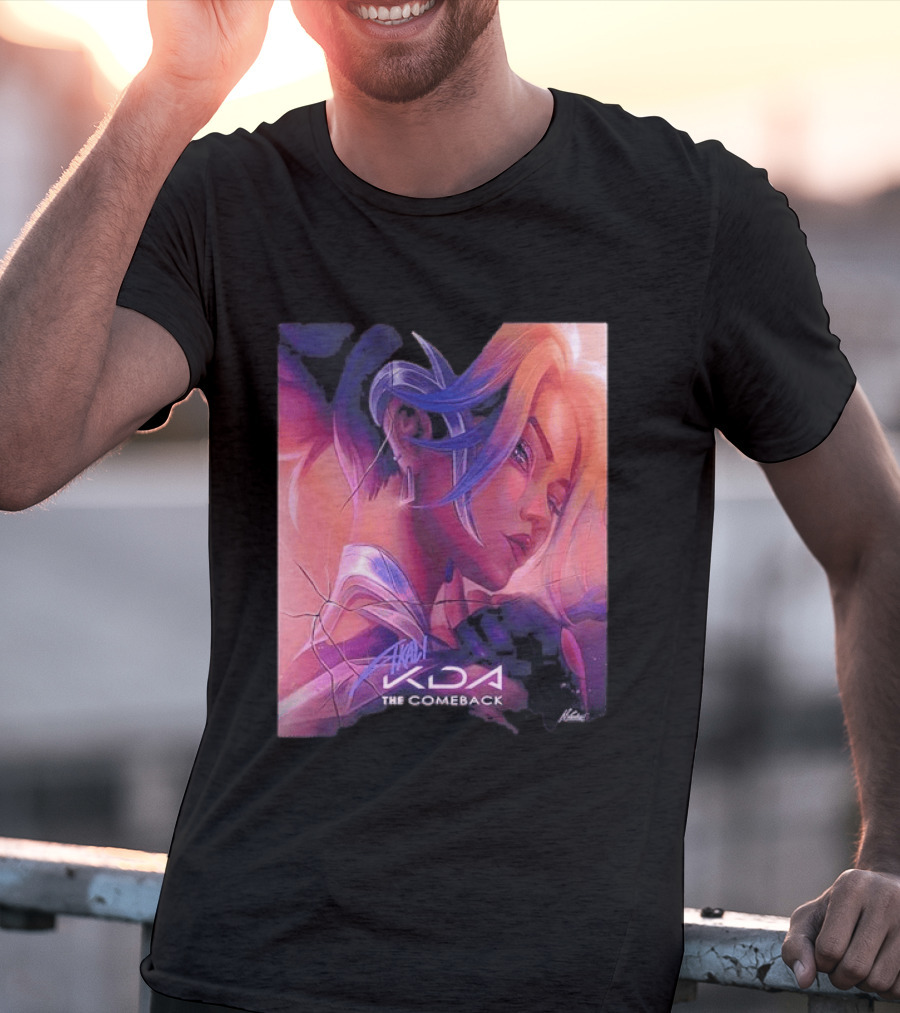 Akali KDA The Comeback Arcane League Of Legends Nikkotari T-Shirt