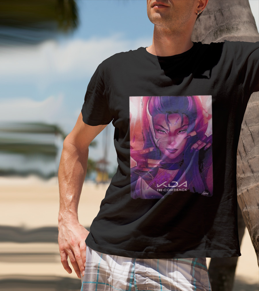 Kaisa KDA The Comeback Arcane League Of Legends By Nikkotari T-Shirt