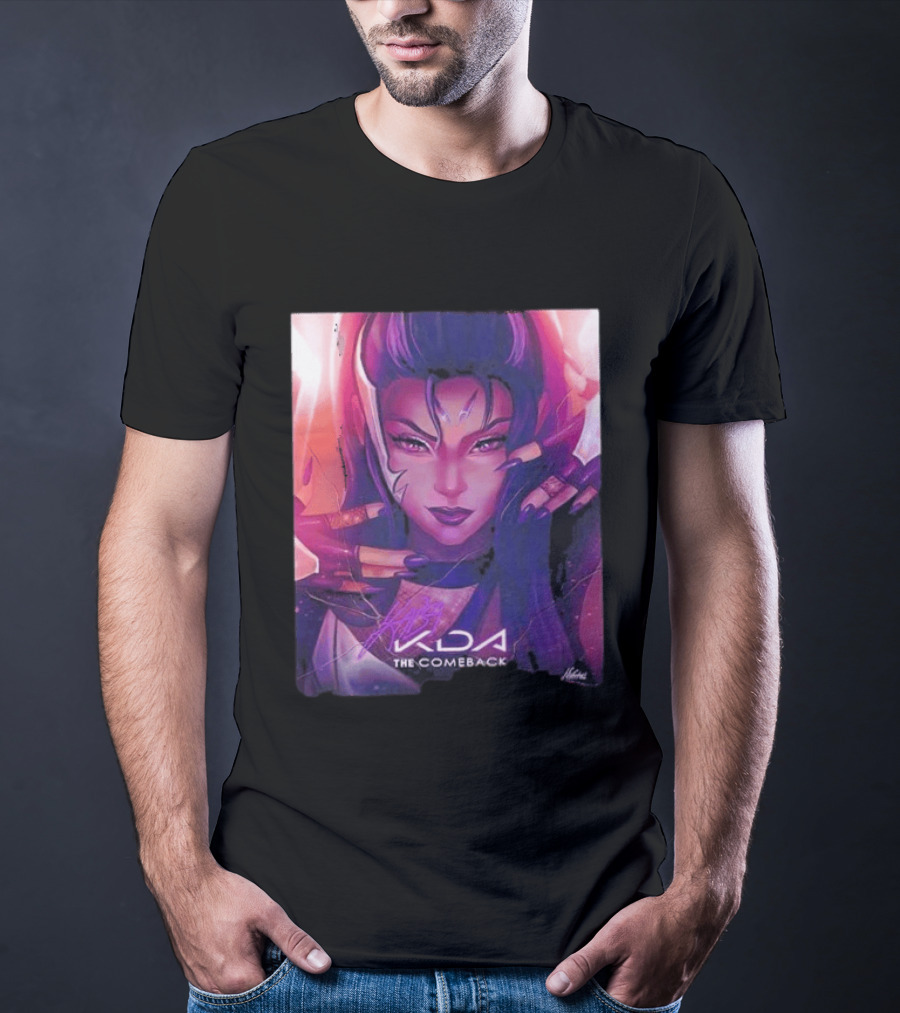 Kaisa KDA The Comeback Arcane League Of Legends By Nikkotari T-Shirt