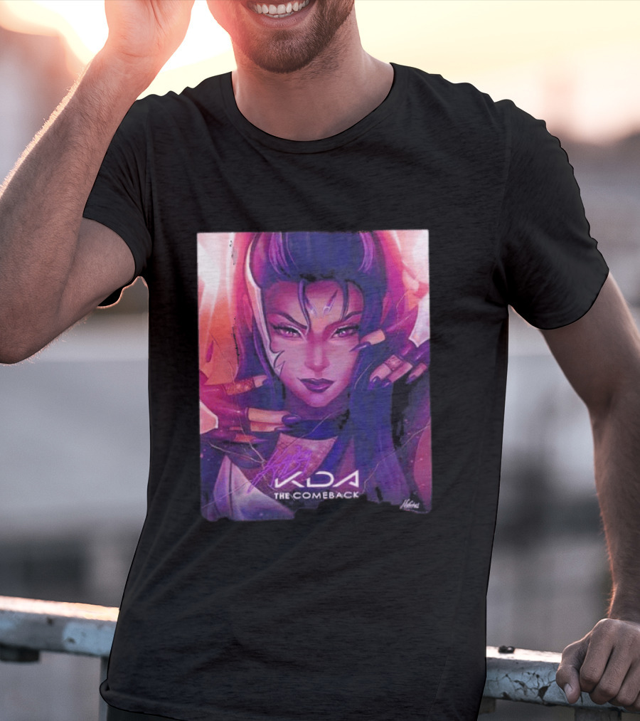 Kaisa KDA The Comeback Arcane League Of Legends By Nikkotari T-Shirt