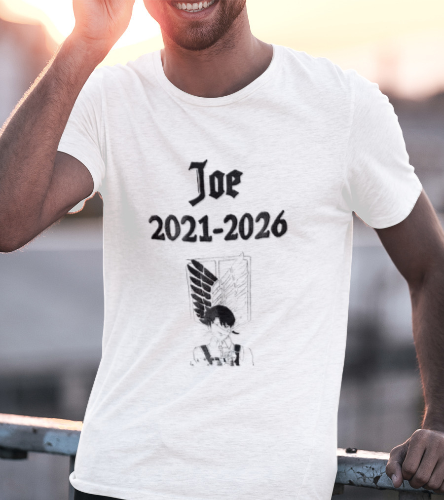 Attack On Titan Joe Wings Shield 2021 2026 T-Shirt