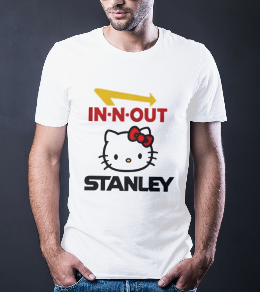 In N Out Hello Kitty Stanley Collaboration T-Shirt