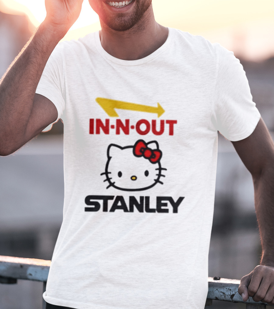 In N Out Hello Kitty Stanley Collaboration T-Shirt