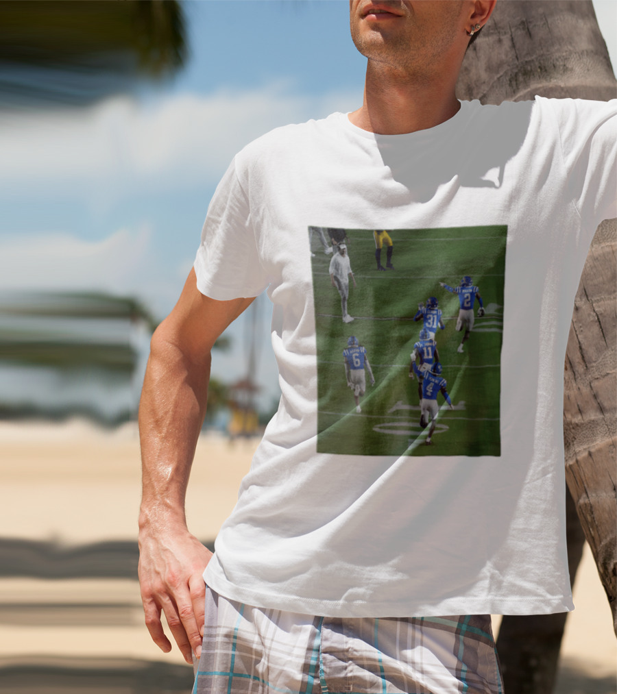 Ole Miss Rebels Aguero Clardy Braxton K Thomas Perkins Football Team Action Scene T-Shirt