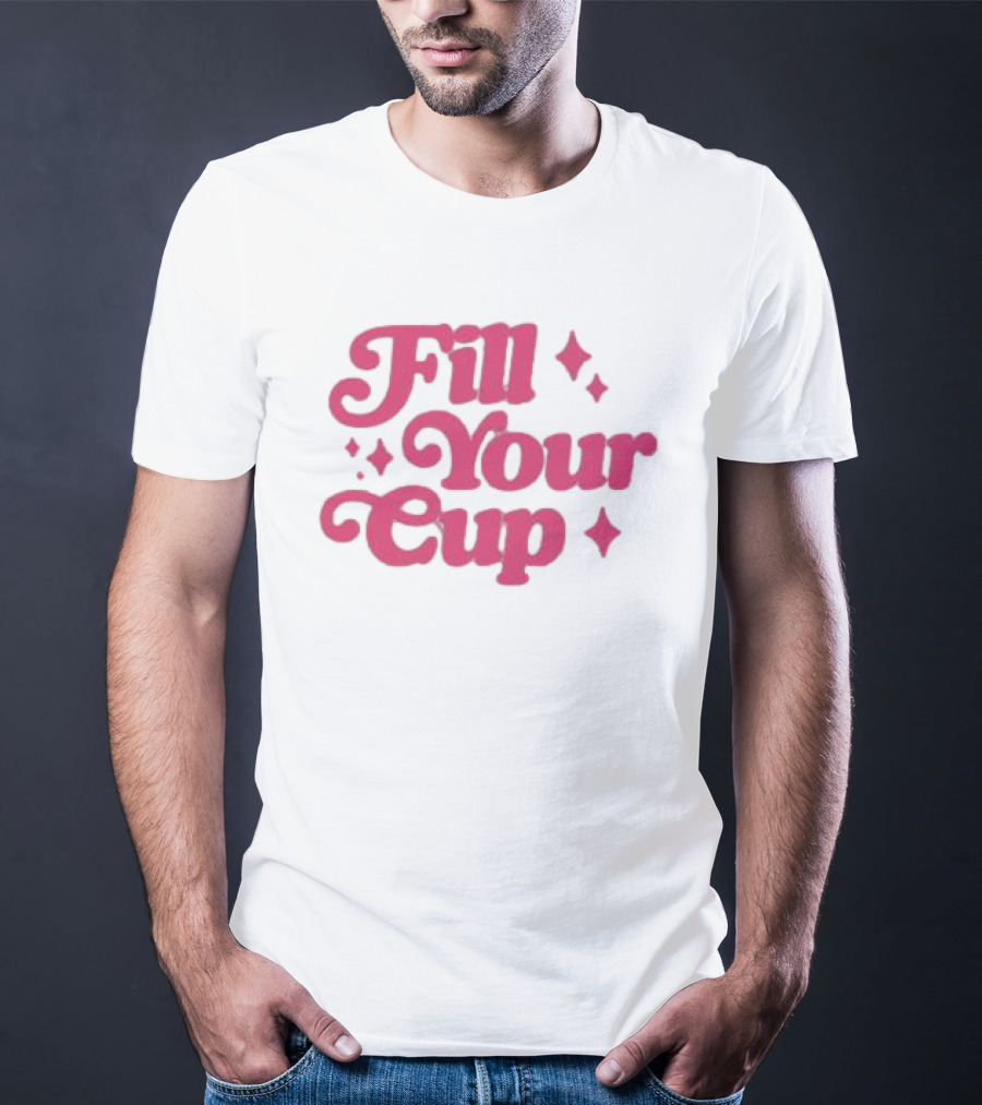Swig Store Fill Your Cup Tan Camo T-Shirt