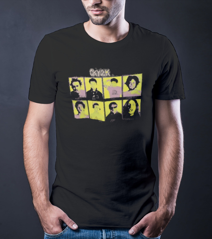 CKY 2K Cast Collage Faces And Names T-Shirt