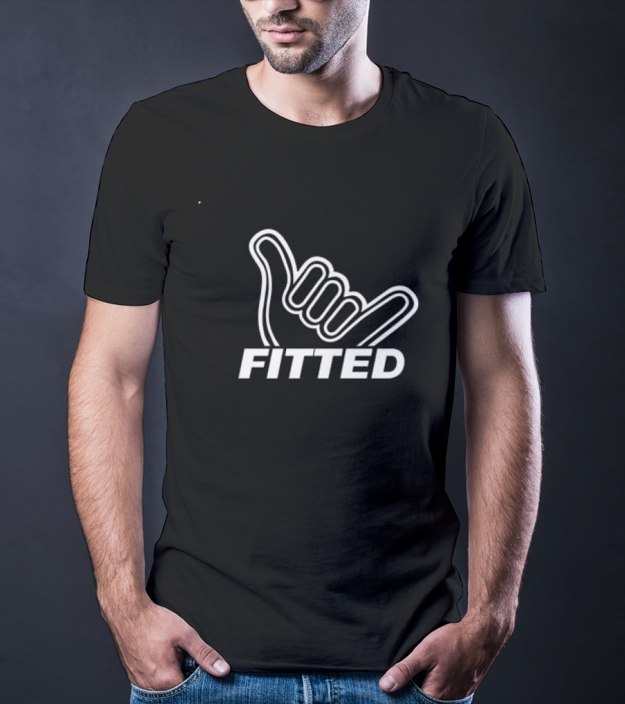 Fitted Hawaii Shaka Hand Fasi Tees T-Shirt
