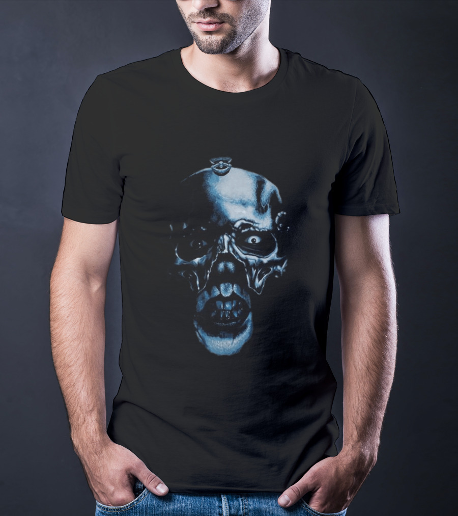 Impericon Ghost Skull Face Creepy Horror Teef T-Shirt