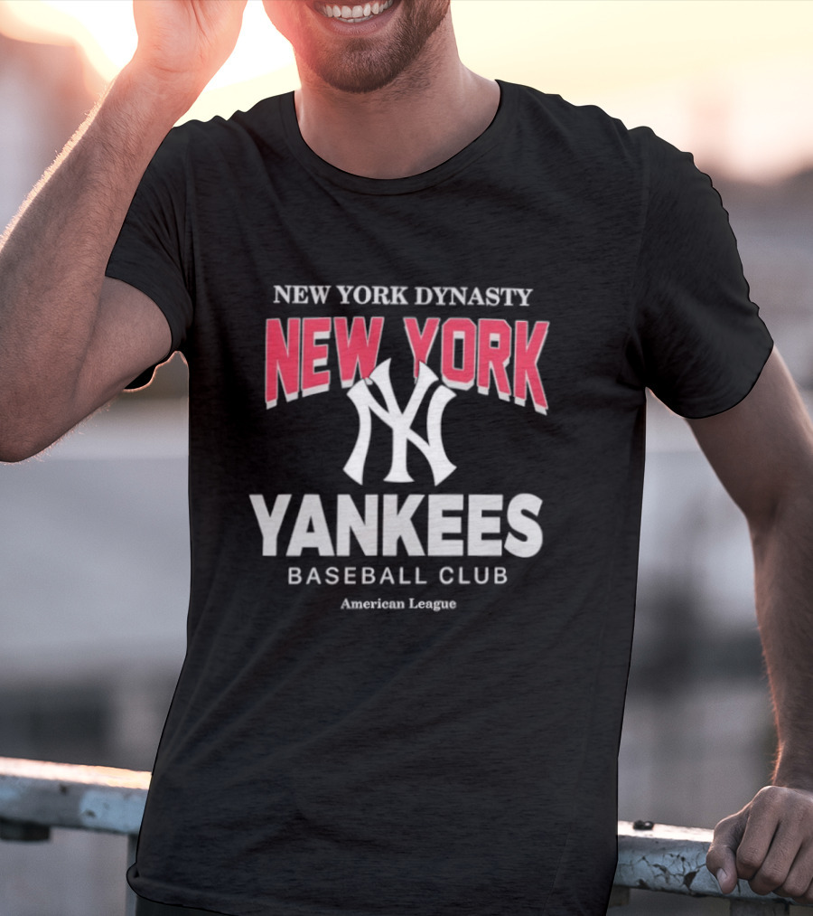 New York Yankees American League Dynasty Baseball Club T-Shirt