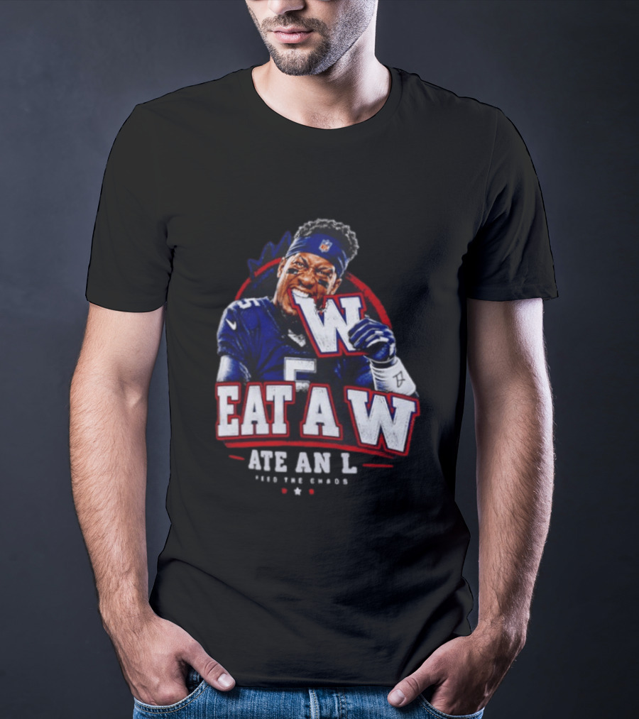 Jameis Winston Eat A W Ate An L Meme New York Giants T-Shirt