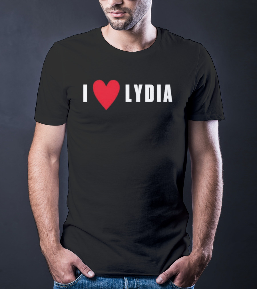 Kori King I Love Lydia Heart T-Shirt