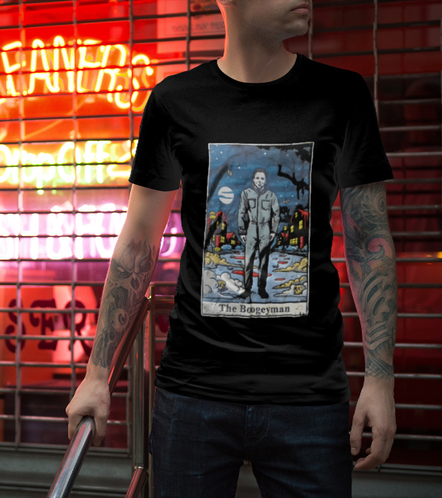 The Boogeyman Michael Myers Halloween Night Scene T-Shirt
