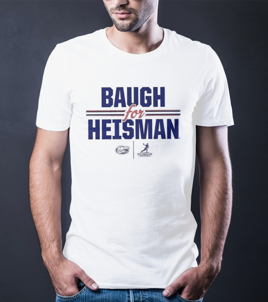 Baugh For Heisman Florida Gators Football Jadan Baugh T-Shirt