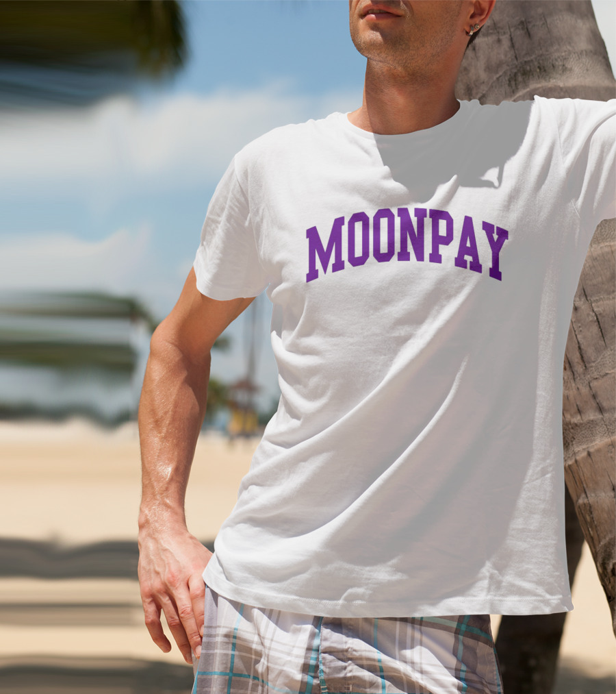 MoonPay Bold Purple Arch T-Shirt
