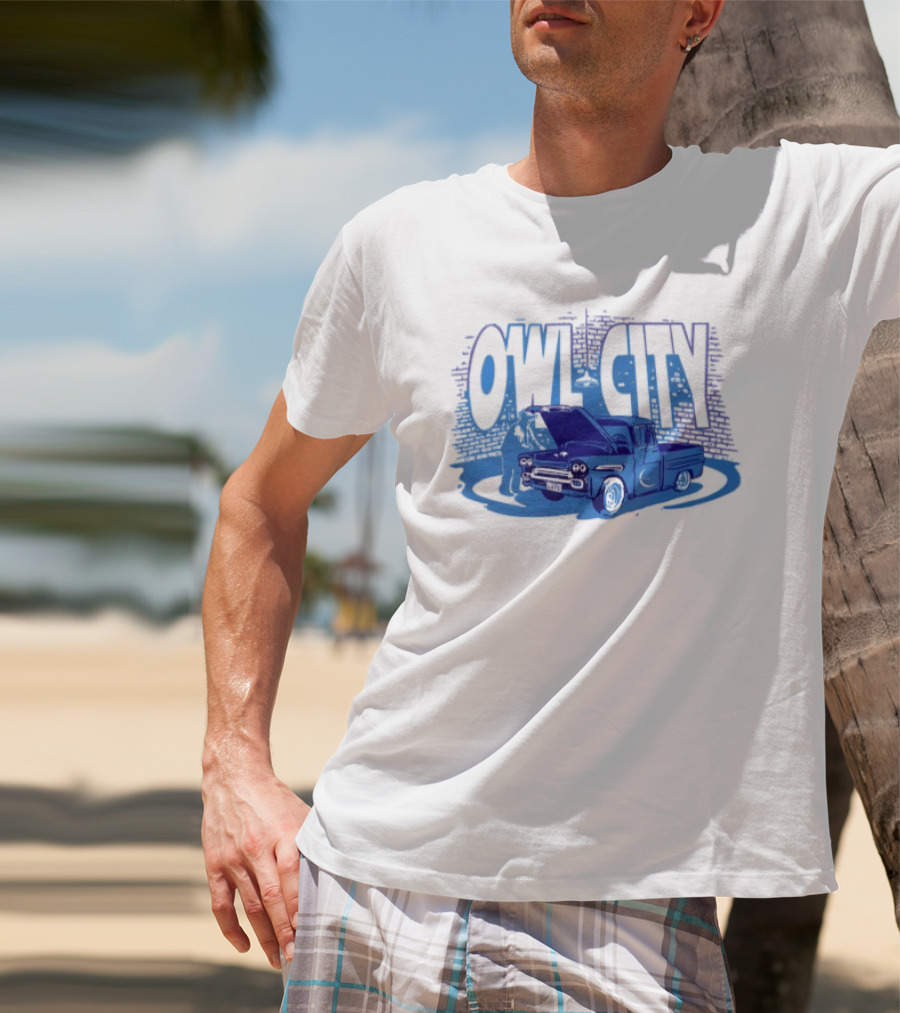 Owl City Vintage Truck Breakdown T-Shirt