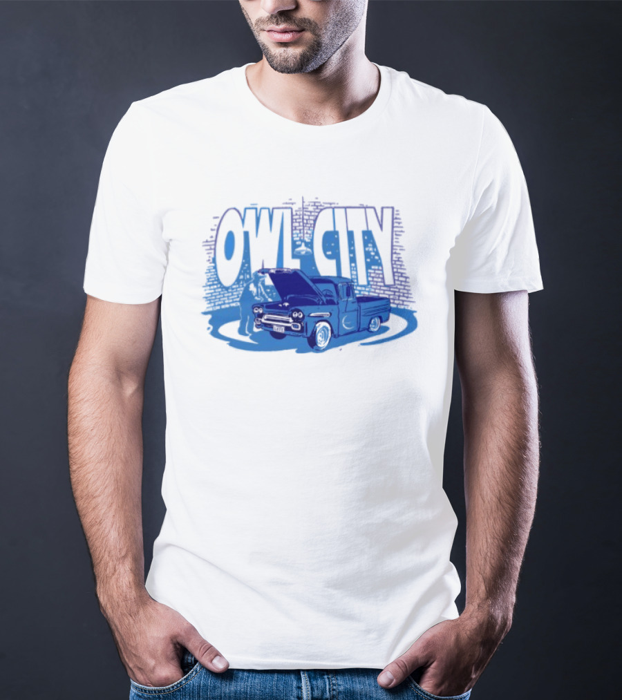 Owl City Vintage Truck Breakdown T-Shirt