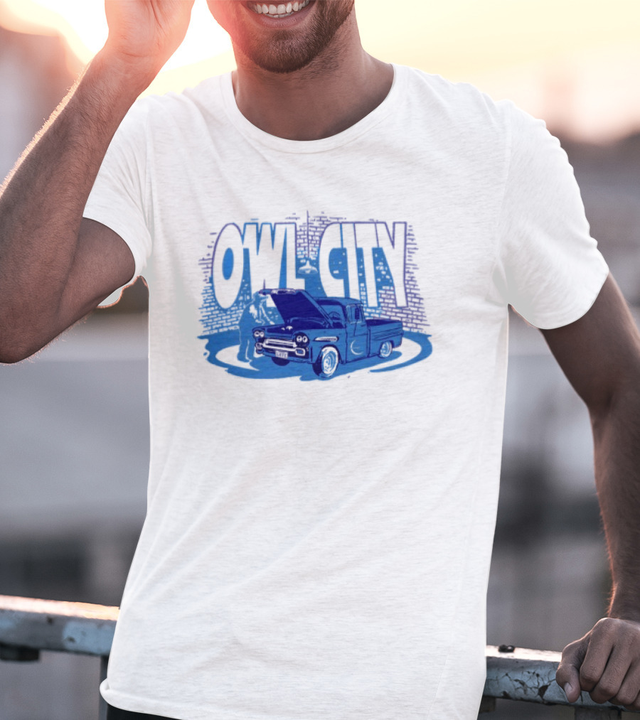 Owl City Vintage Truck Breakdown T-Shirt