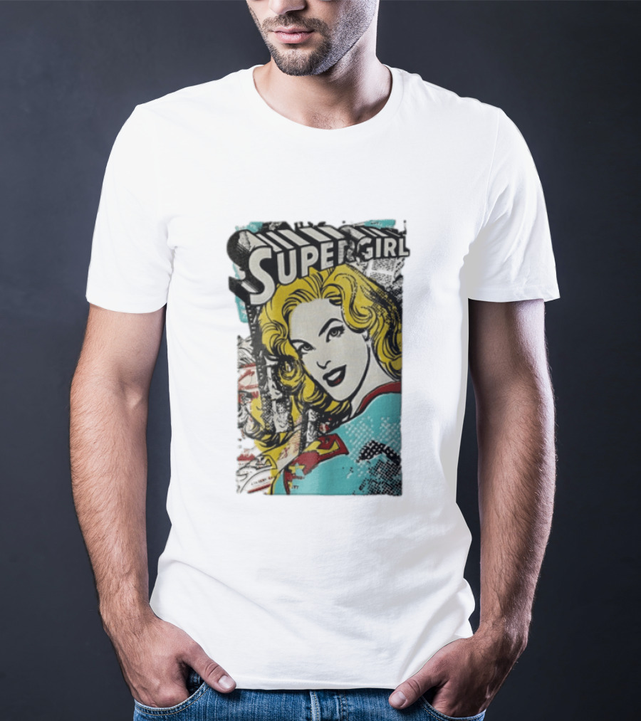 Supergirl DC Comics Blonde Woman Pop T-Shirt