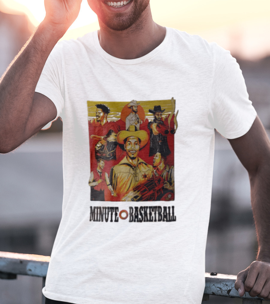 Minute Basketball Toronto Raptors Jimmy Butler Fred VanVleet Kyle Lowry Western Guns T-Shirt