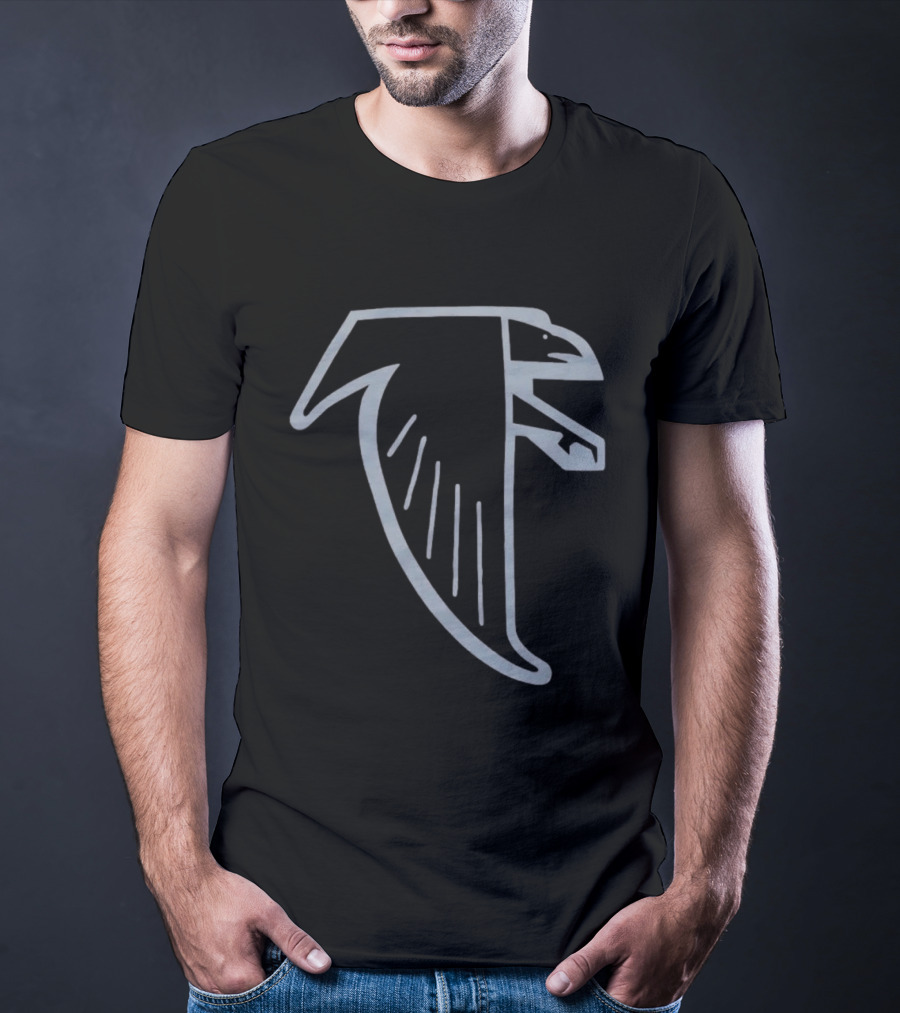 Atlanta Falcons '90 Blackout T-Shirt