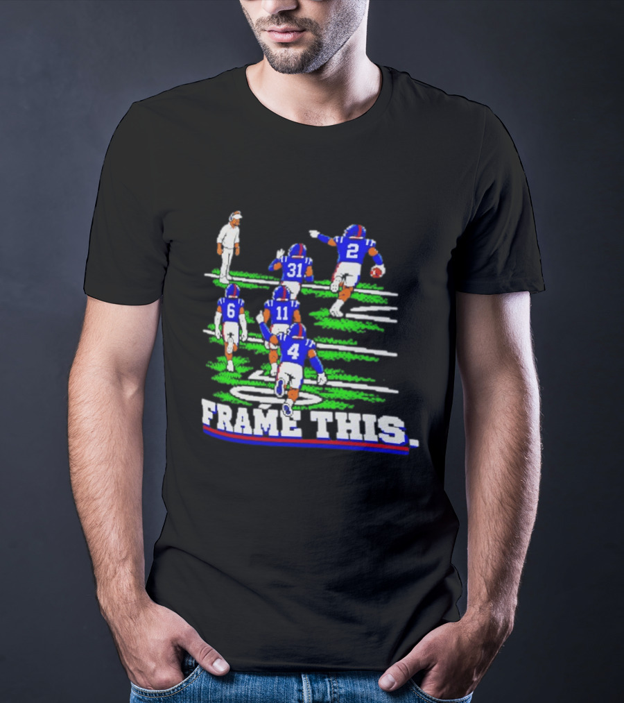 Ole Miss Rebels Lane Kiffin LSU Tigers Frame This Pixel Football Moment T-Shirt