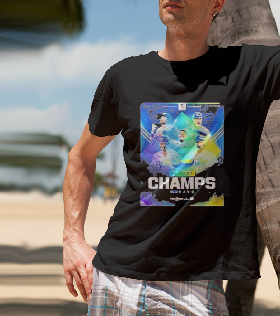 Postseason Al East Champs Rays Fifth Time Original Tampa Bay 2026 T-Shirt