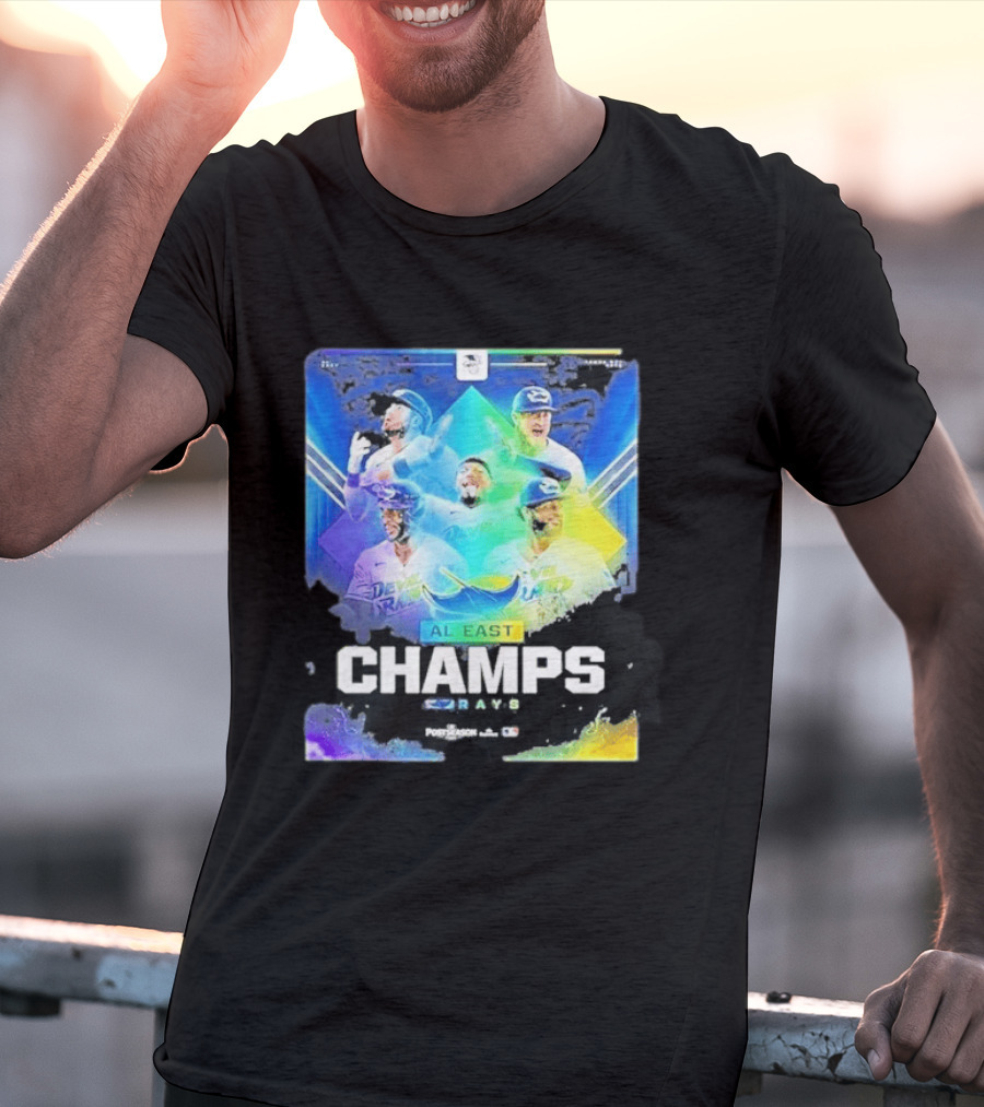Postseason Al East Champs Rays Fifth Time Original Tampa Bay 2026 T-Shirt