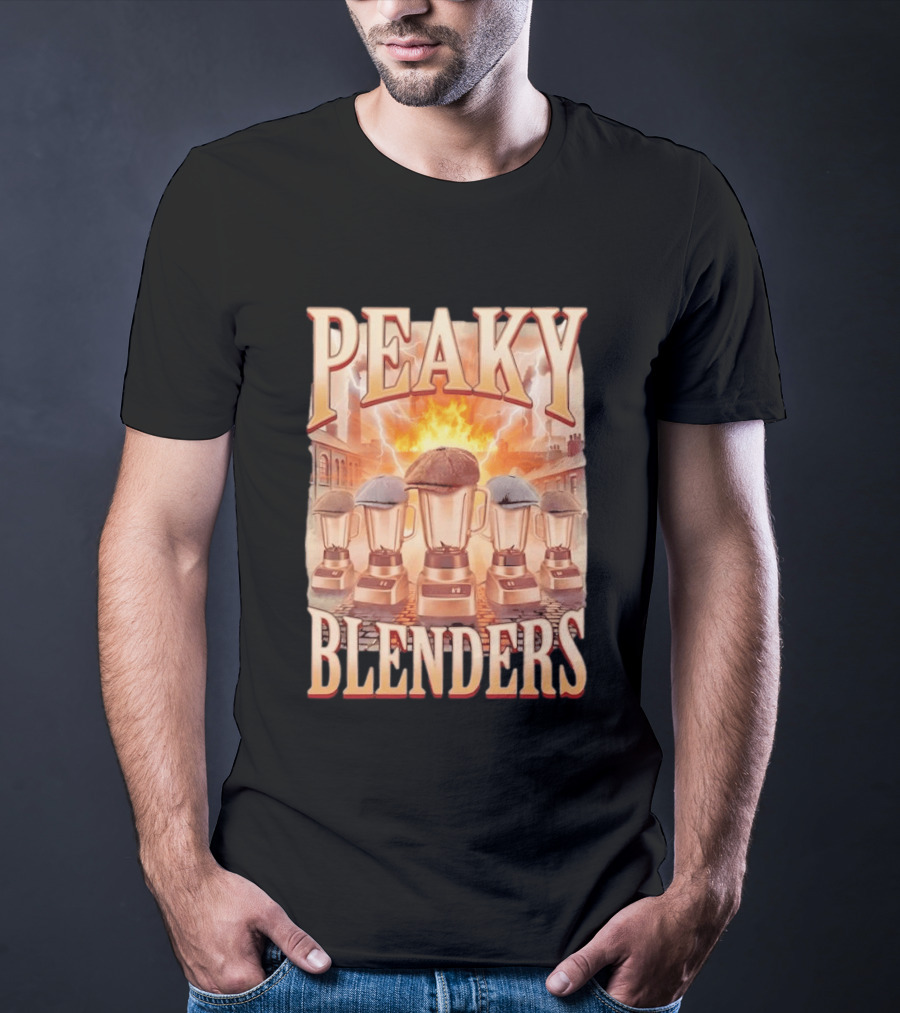 Peaky Blenders Kitchen Humor Blender Joke T-Shirt