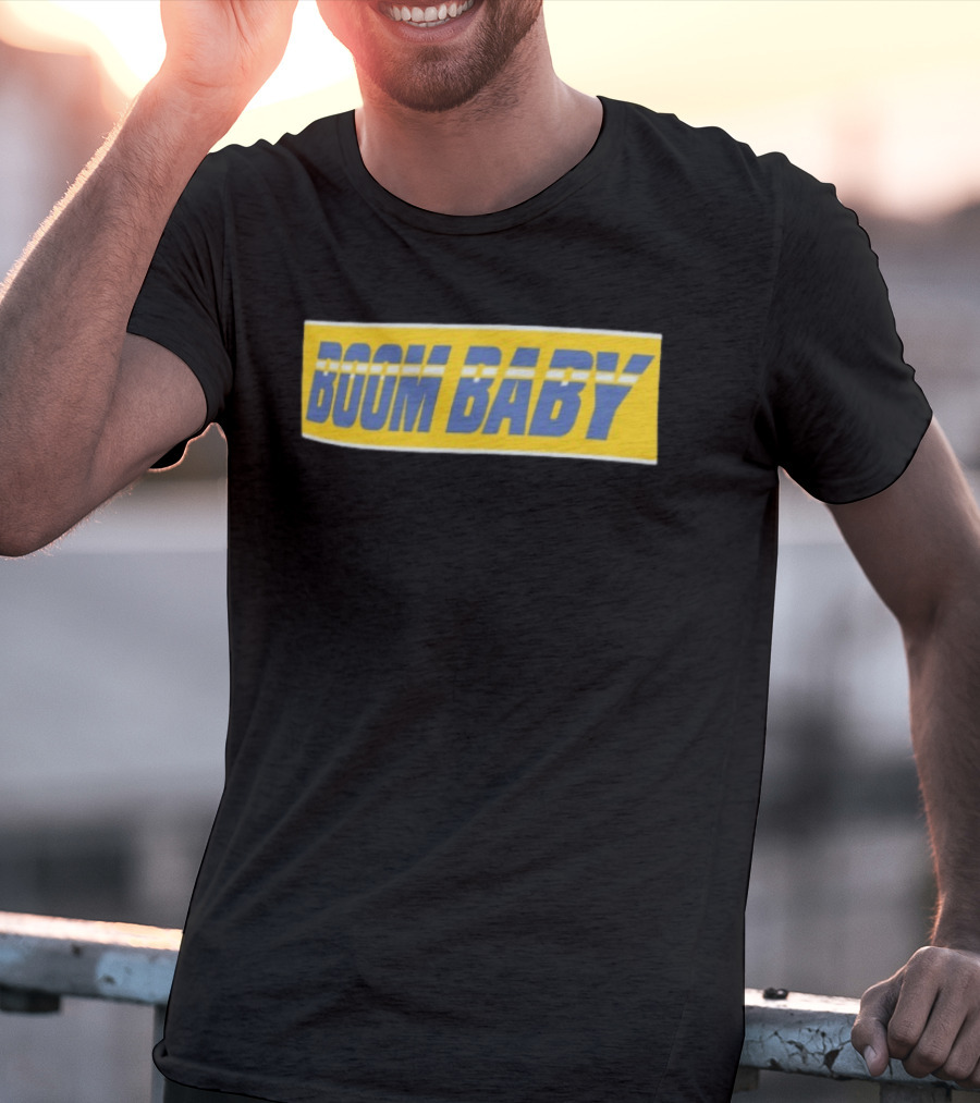 Reggie Miller Boom Baby Indiana Pacers Basketball Phrase T-Shirt