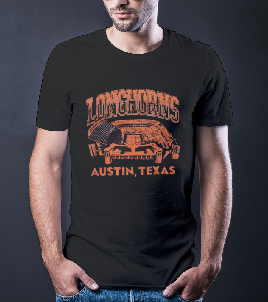 Longhorns Stadium Austin Texas T-Shirt
