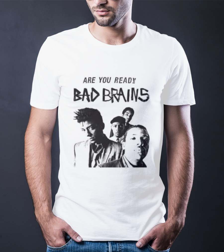 Bad Brains Are You Ready Punk Band T-Shirt