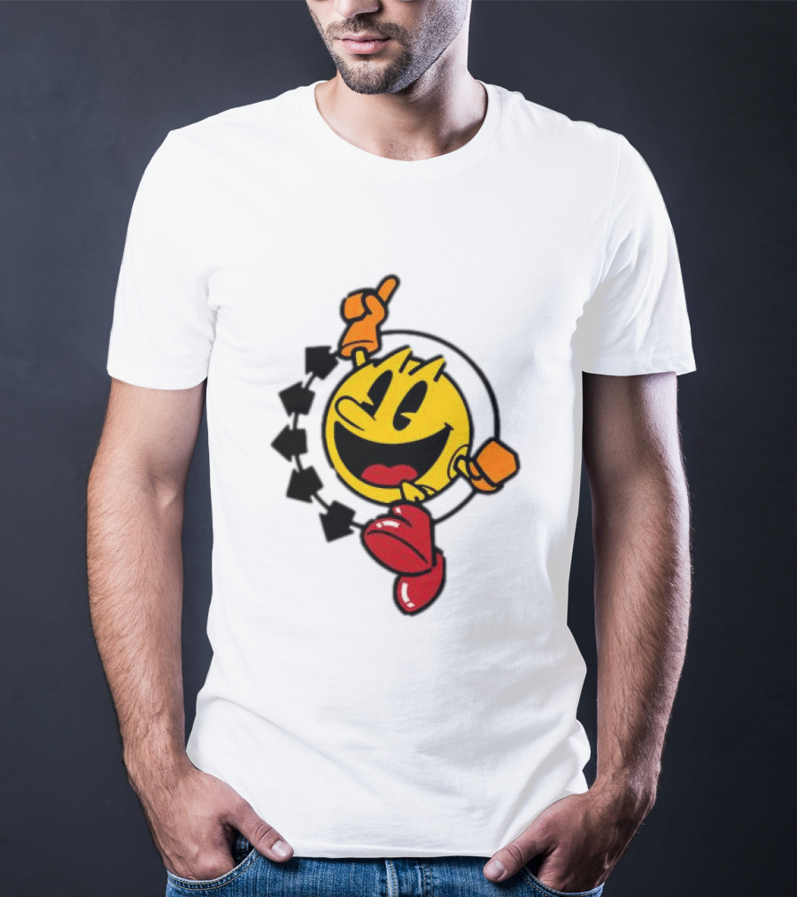 Pac Man X Blink 182 Smiley Collaboration T-Shirt