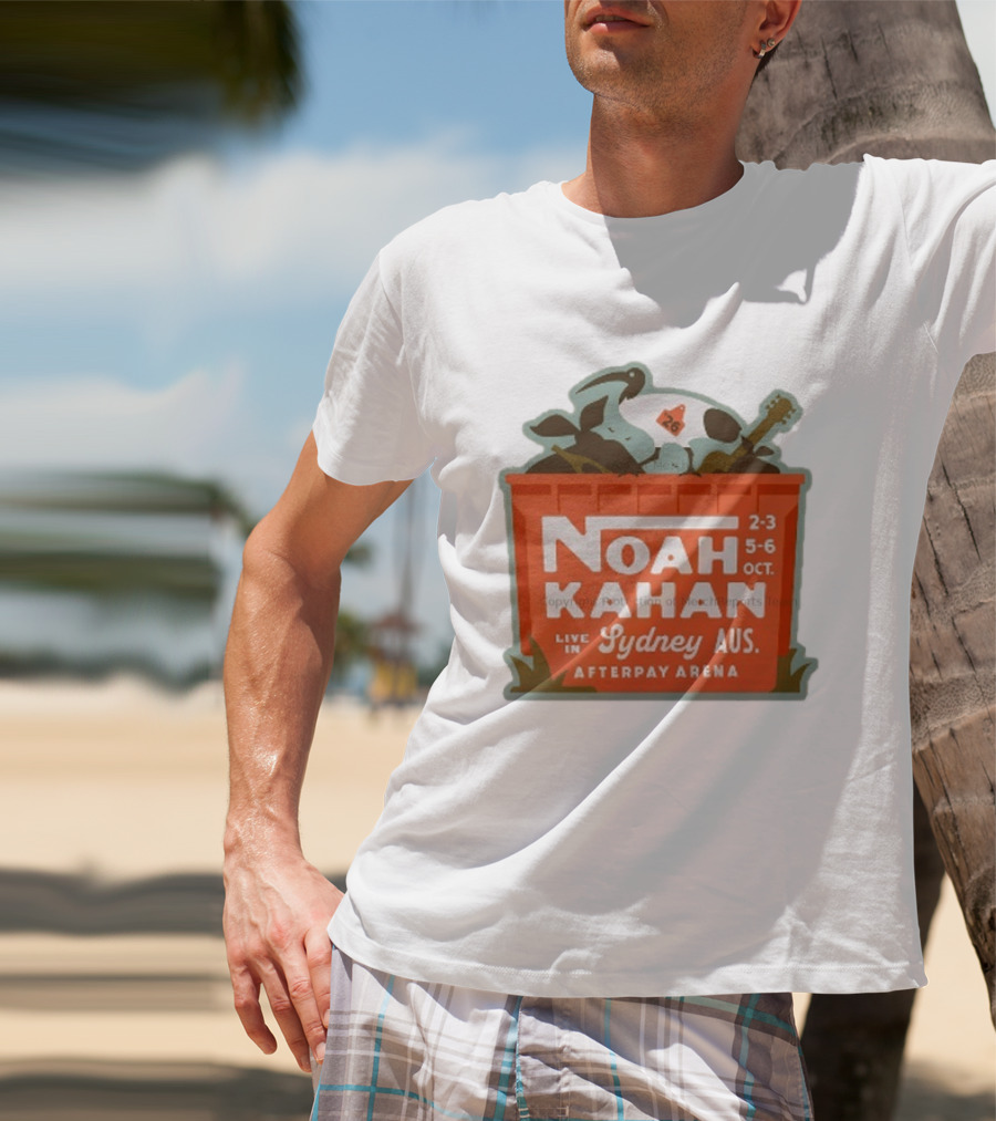 Noah Kahan Live In Sydney AUS Afterpay Arena October 2 3 5 6 2026 T-Shirt