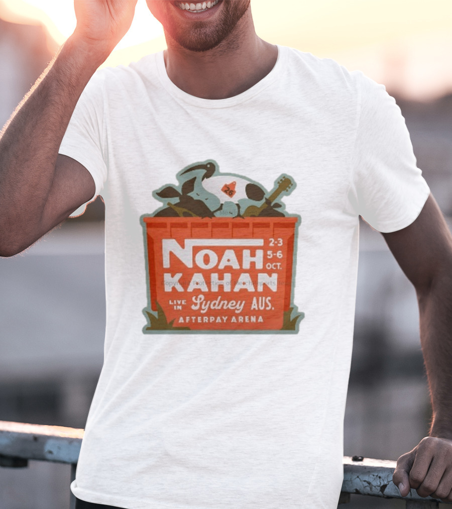 Noah Kahan Live In Sydney AUS Afterpay Arena October 2 3 5 6 2026 T-Shirt