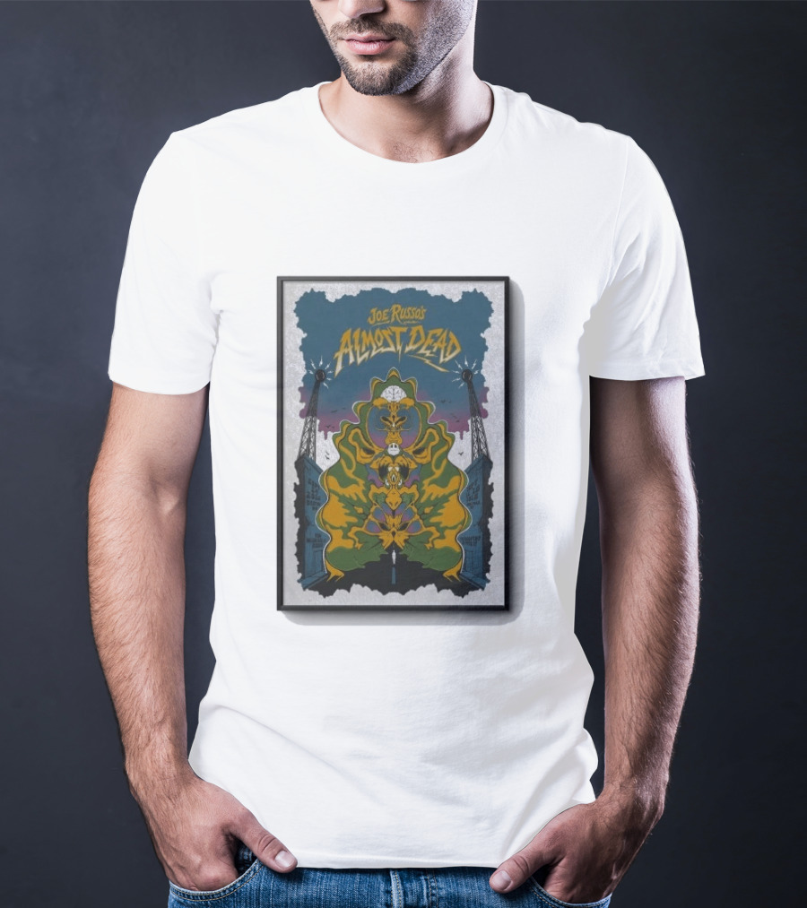 Joe Russo's Almost Dead Boston MA New York NY September 25 26 2026 Radio Tower T-Shirt