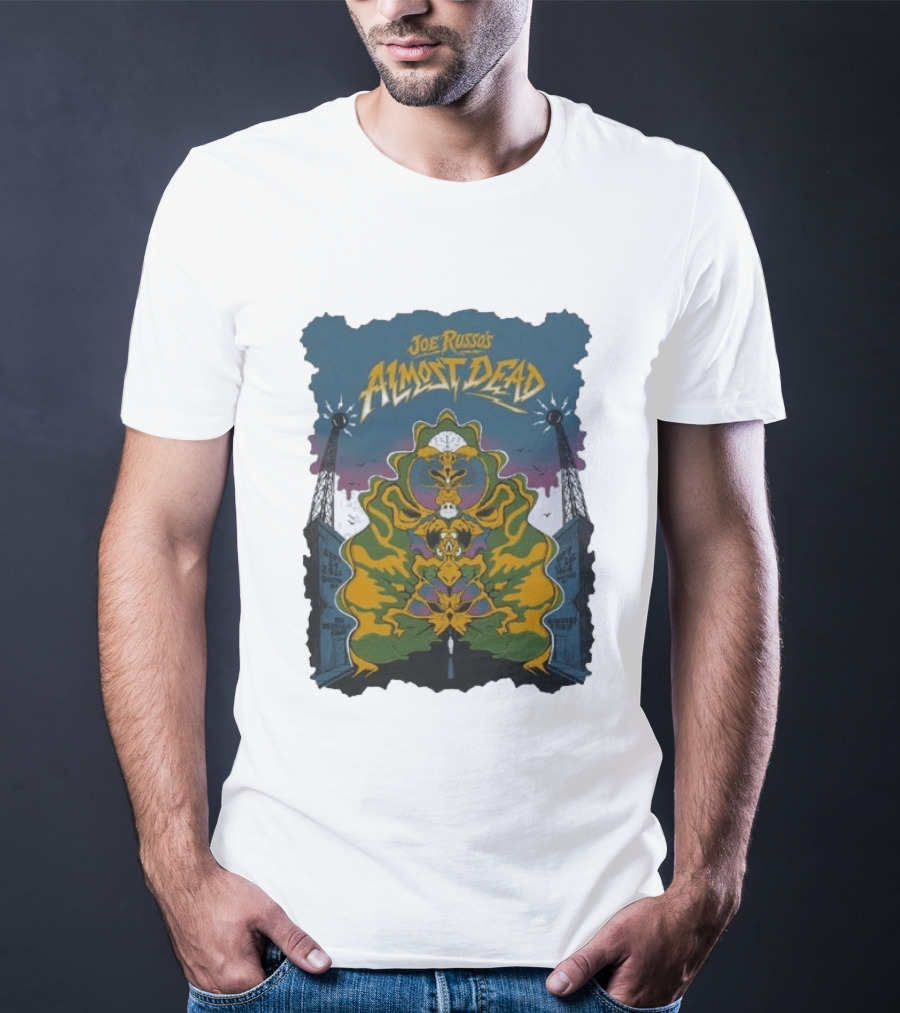 Joe Russo's Almost Dead Rooftop Pier 17 New York NV September 25 26 2026 Event Psychedelic T-Shirt