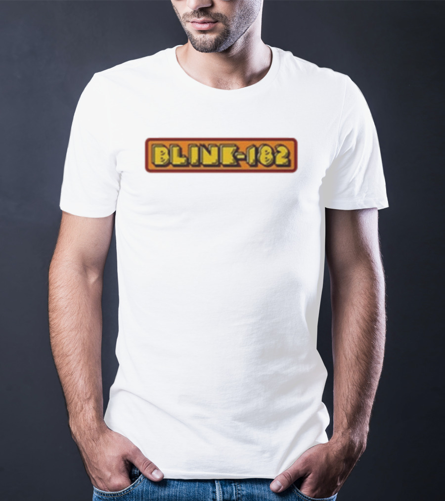 Pac Man Arcade Crossover With Blink 182 T-Shirt
