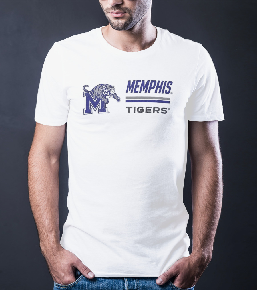 Tatum Bittick Memphis Tigers M Logo Football Basketball Fan T-Shirt