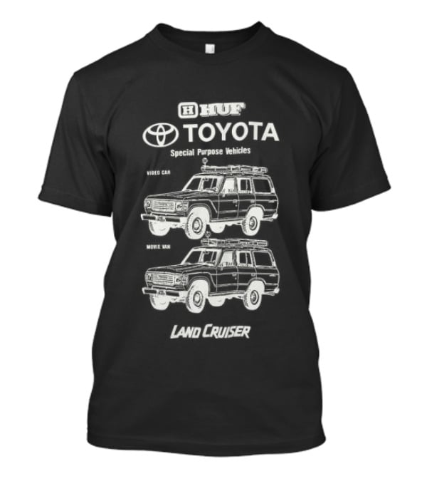 Huf X Toyota Land Cruiser 4WD Limited Edition Huf Worldwide T-Shirt