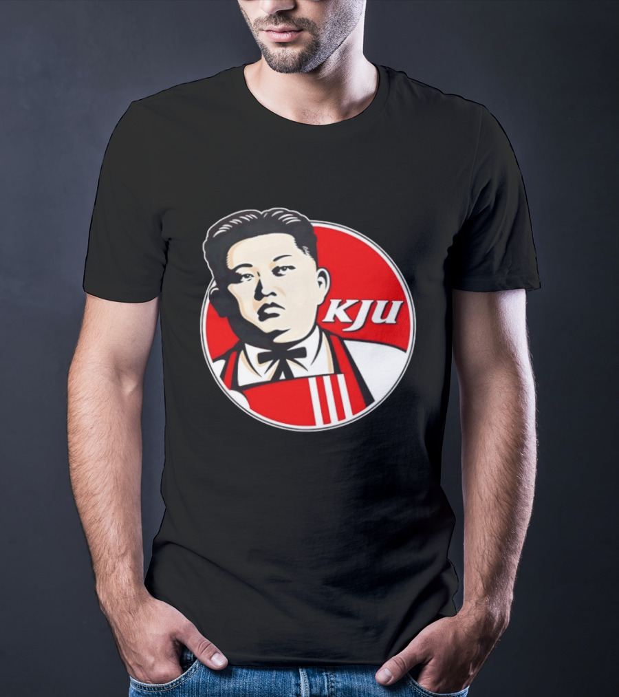 KJU Parody Red Circle Colonel Inspired It's Not KFC T-Shirt