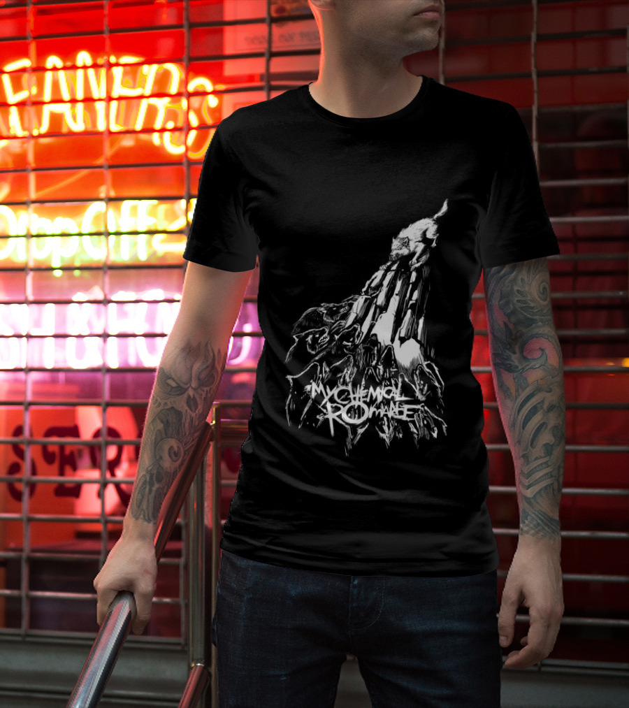 The Pack My Chemical Romance Official Merchandise T-Shirt
