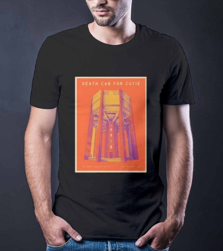Death Cab For Cutie September 23 2026 Bristol I Built You A Tower Tour Prospect Building UK Event T-Shirt