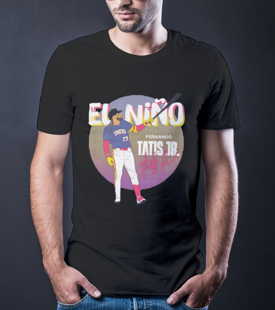 Fernando Tatis Jr. El Niño San Diego Padres Batting T-Shirt
