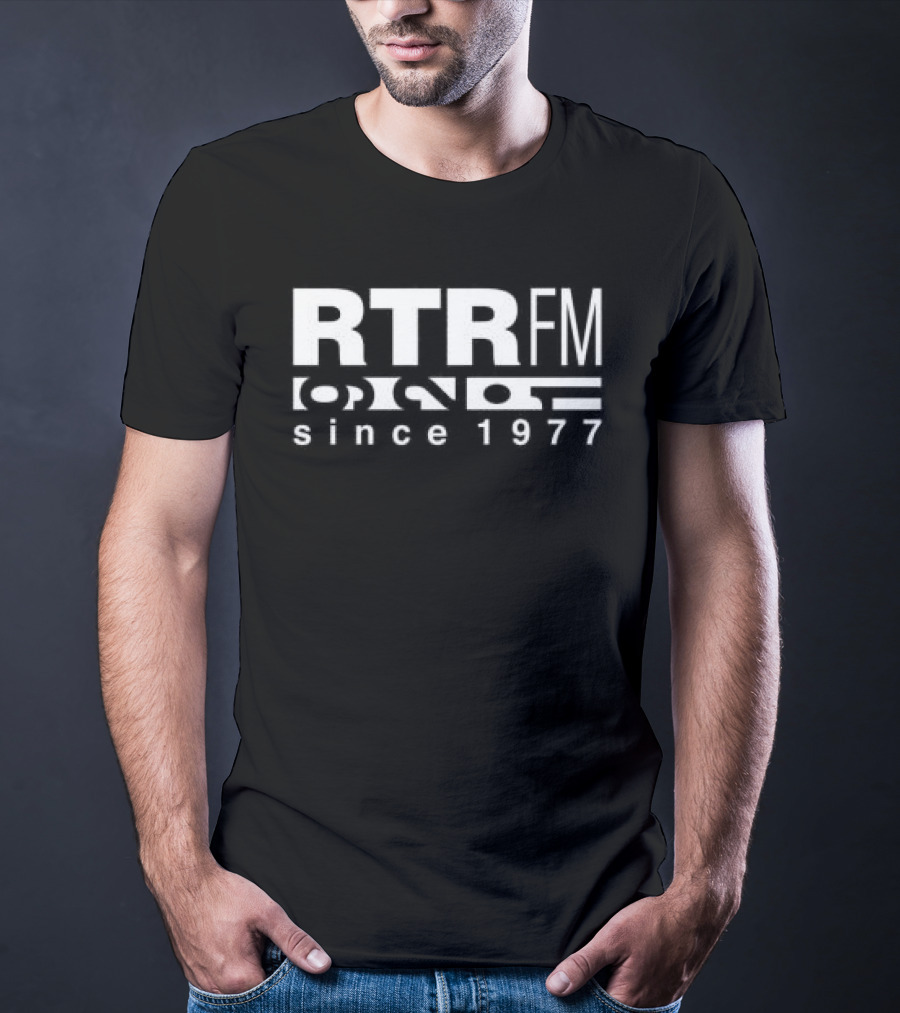 RTRFM Store Since 1977 Faded Black Cap T-Shirt