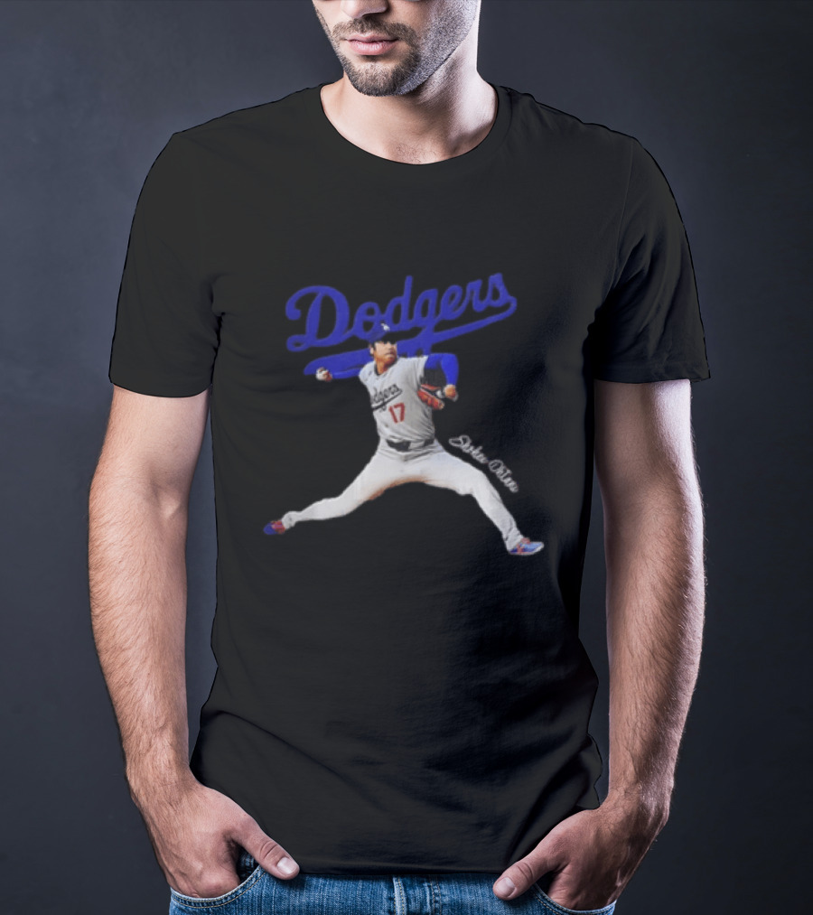Dodgers Shohei Ohtani 17 Baseball Player Los Angeles T-Shirt