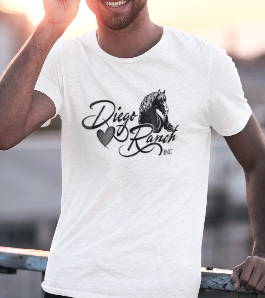 Diego Ranch Inc Horse Heart T-Shirt