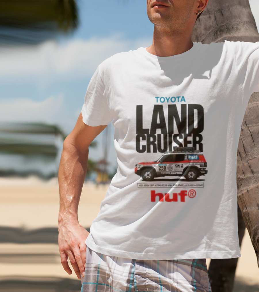 Huf X Toyota Land Cruiser Rally Huf Worldwide T-Shirt